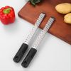 1pc Stainless Steel Lemon Zester & Cheese Grater; Fruit Scraper Planer; Kitchen Gadget