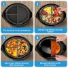 1pc Slow Cooker Divider Liner Fit 6 QT Crockpot; Reusable & Leakproof Silicone Crockpot Divider; Dishwasher Safe Cooking Liner For 6 Quart Pot