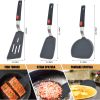 Silicone Spatula Turner Set of 3, 600¬∞F Heat Resistant Cooking Spatulas for Nonstick Cookware