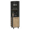 Leah Corner Bar Cabinet