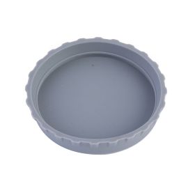 1pc Silicone Can Lid; Soda Water Silicone Closure; Beverage No Leak; Silicone Can Stopper; 2.6*0.5 Inches (Color: Grey)