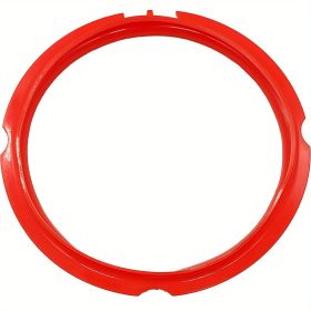 1pc Silicone Sealing Ring For Instant Pot; 3 Quart; 5 & 6 Quart; 8 Quart; Instant Pot Gasket; Replacement Rubber Seals (Color: Red, size: 3qt)