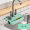 1pc Splash Guard For Sink Faucet; 10.63"x5.51"; Faucet Drain Rack; Super Absorbent Fast Drying Mat Sink Gadgets; Drip Catcher For Kitchen; Drain Stora