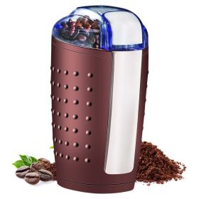 5 Core Coffee Grinder ‚Ä¢ 85 Gram Or 3 Ounces / 12 Cup Capacity ‚Ä¢ One-Touch Automatic Electric Bean Spice Grinding Machine ‚Ä¢ 150W Copper Motor ‚Ä¢ (SKU: CG 01 BR)