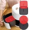 1pc 7.5in/8in/9in Air Fryer Liner Silicone Air Fryer Mat