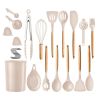 35Pcs Kitchen Cooking Utensils Set Spatula Set Baking Utensil Set Kitchen Accessories Necessities with Holder Egg Whisk Separator Tong Turner Spoons C